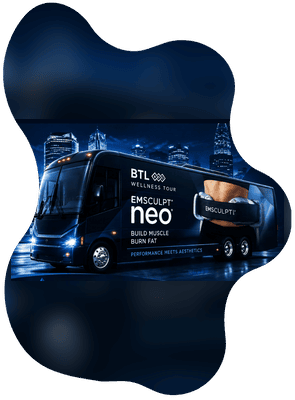 BTL Wellness Tour bus hosted by Sluice Drip Spa