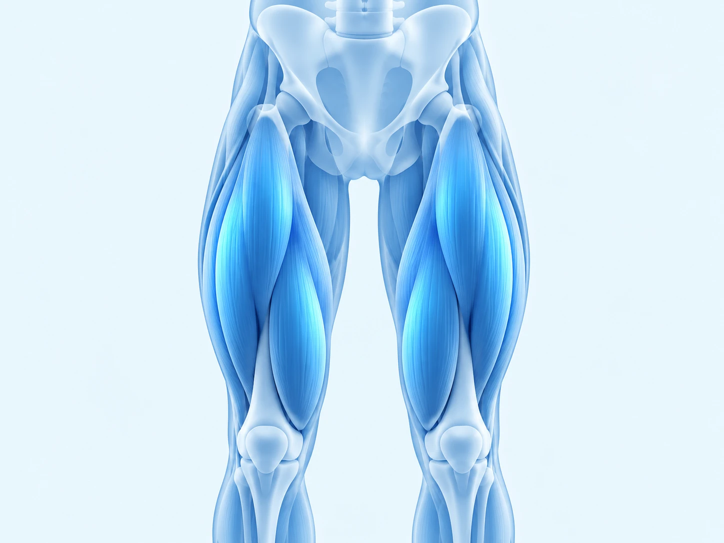 Illustration of thighs